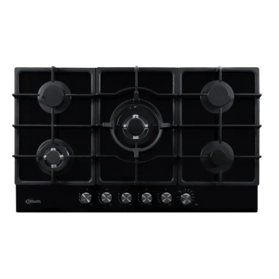 Cocina Empotrable a Gas Klimatic Aosta 90 5 hornillas