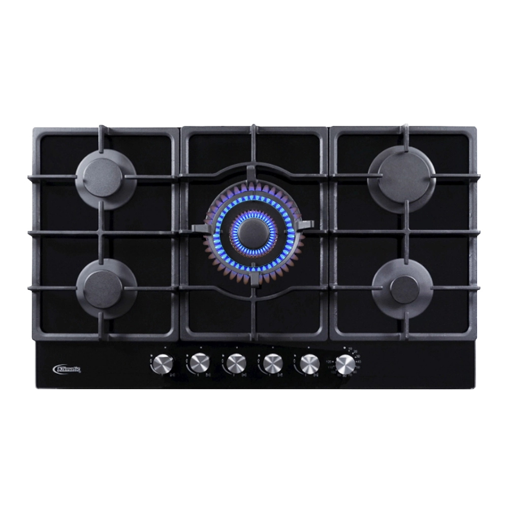 Cocina Empotrable a Gas Klimatic Trevi 90 5 hornillas