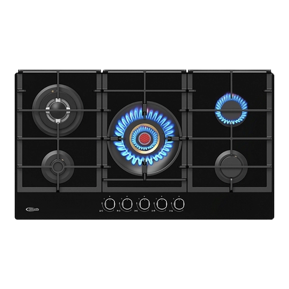 Cocina Empotrable a Gas Klimatic Vulcano 5 hornillas