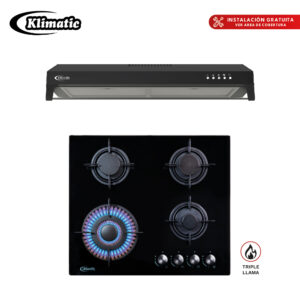 Combo Klimatic Cocina Empotrable Nina + Campana Vento A Plus