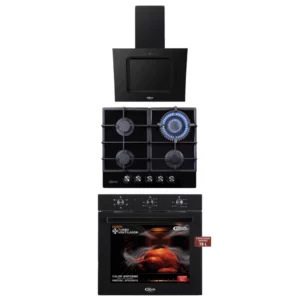 Tricombo Klimatic Cocina Trevi 60 + Campana Kamba 60 + Horno eléctrico Essen