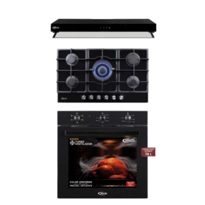 Tricombo Klimatic Cocina Trevi 90 + Campana Haarlem + Horno eléctrico Essen