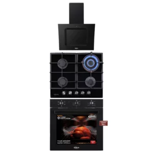 Tricombo Klimatic Cocina Aosta 60 + Campana Kamba 60 + Horno eléctrico Essen