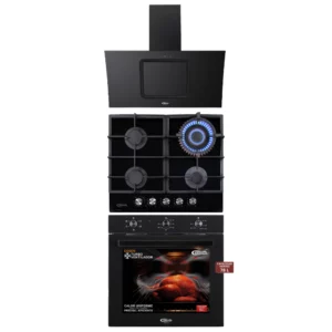 Tricombo Klimatic Cocina Aosta 60 + Campana Kamba 90 + Horno eléctrico Essen