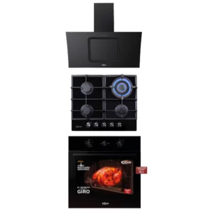 Tricombo Klimatic Cocina Empotrable Trevi 60 + Campana Kamba 90 + Horno a gas Jena