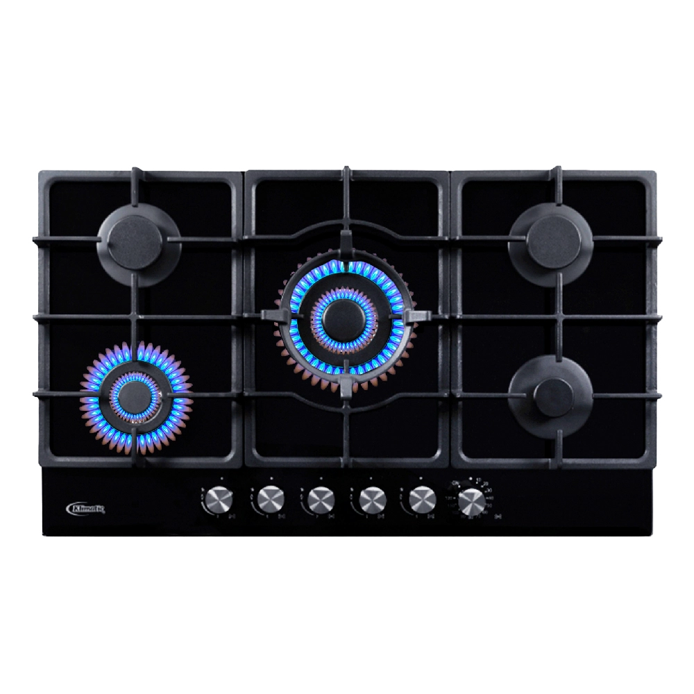 Cocina Empotrable a Gas Klimatic Aosta 90 5 hornillas